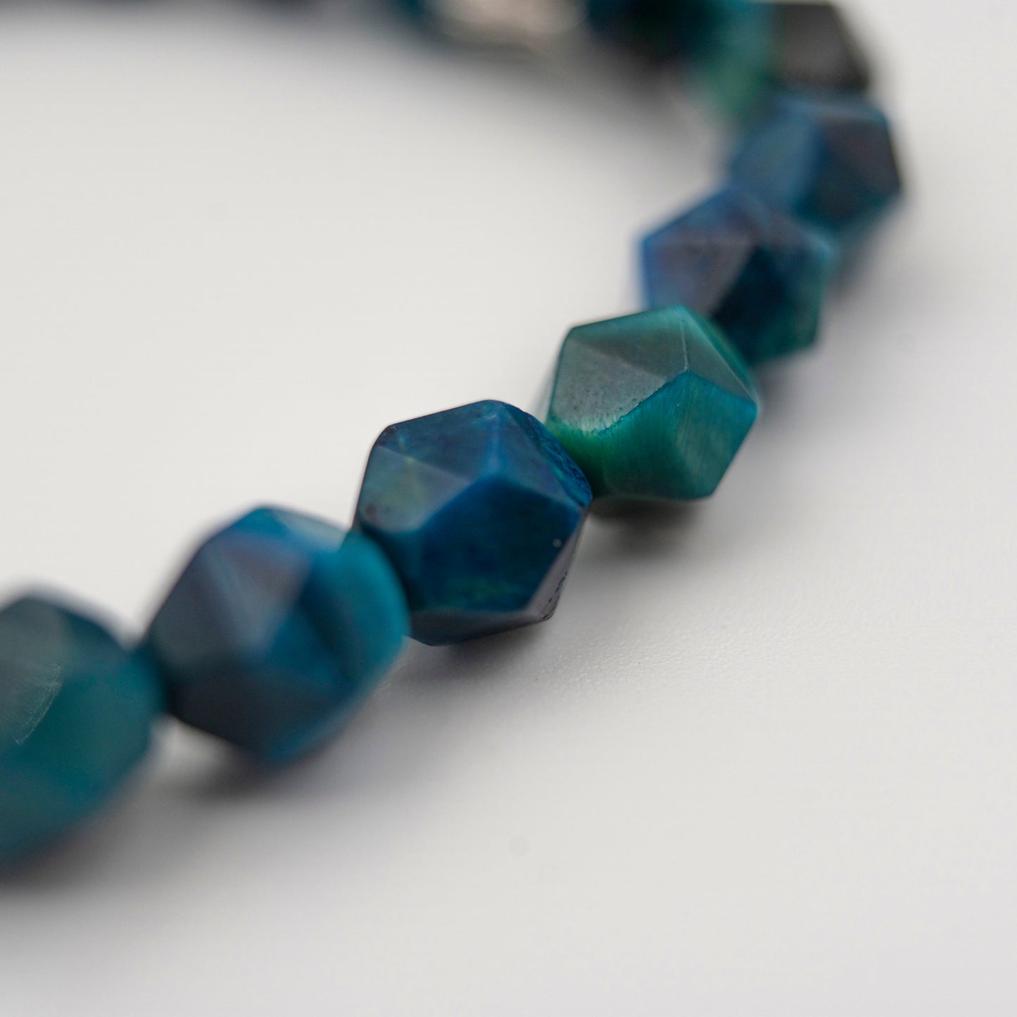 Natural Blue Tiger’s Eye Bracelet – Courage & Protection Stone Jewelry for Clarity - jambhala&jewelry