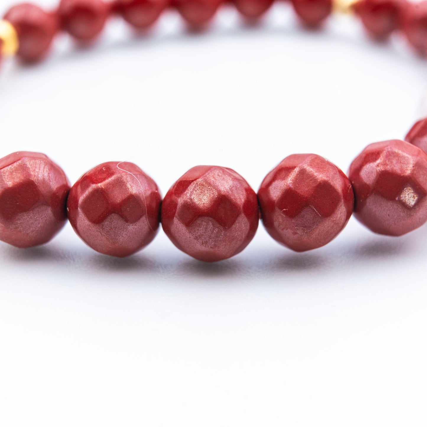 Natural Cinnabar Bracelet for Protection & Positive Energy – Handmade Spiritual Jewelry with Ancient Blessing - jambhala&jewelry