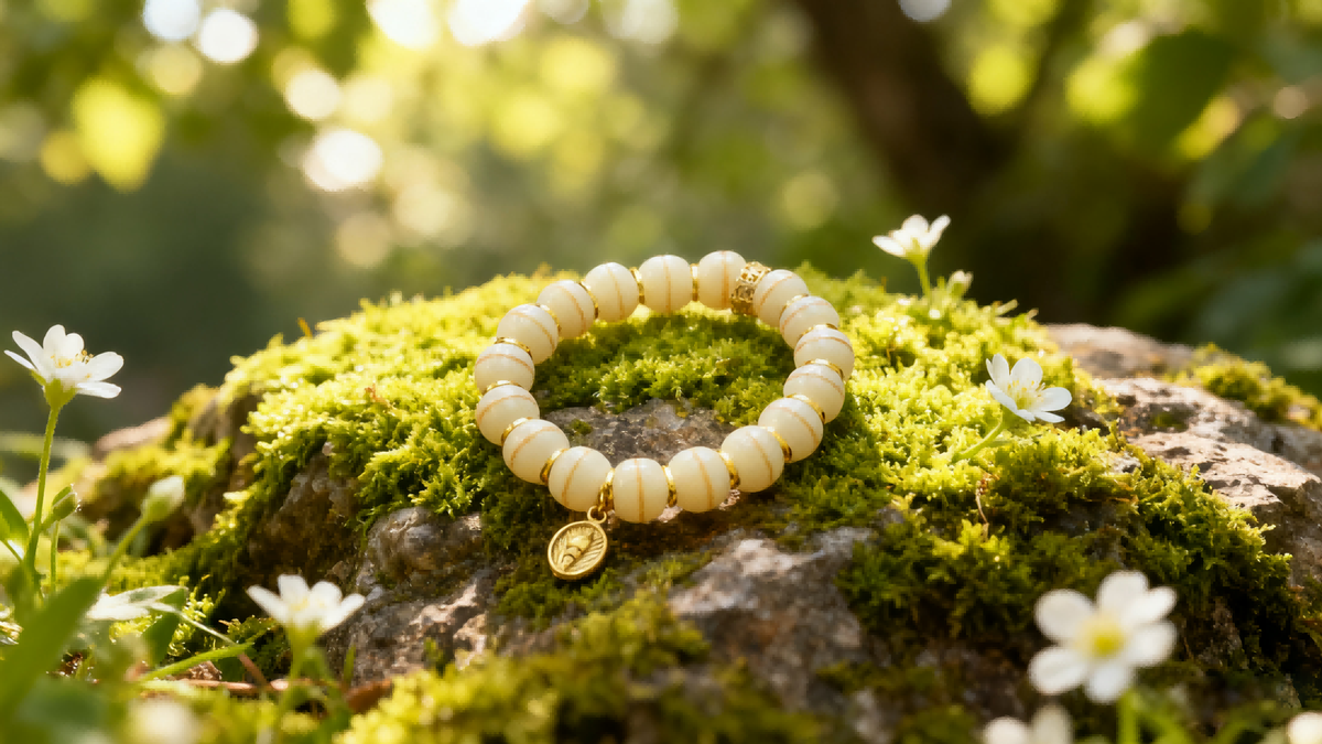 Everyday jewelry placed within a simple daily dressing routine