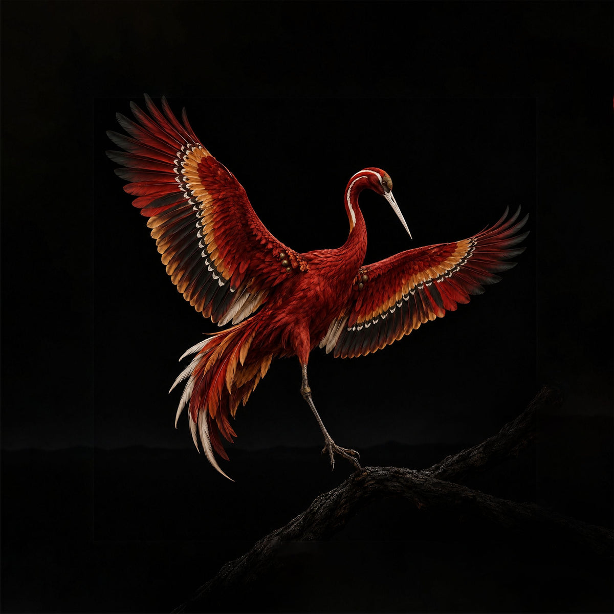 Bifang: The Fire Bird That Warns Before Danger