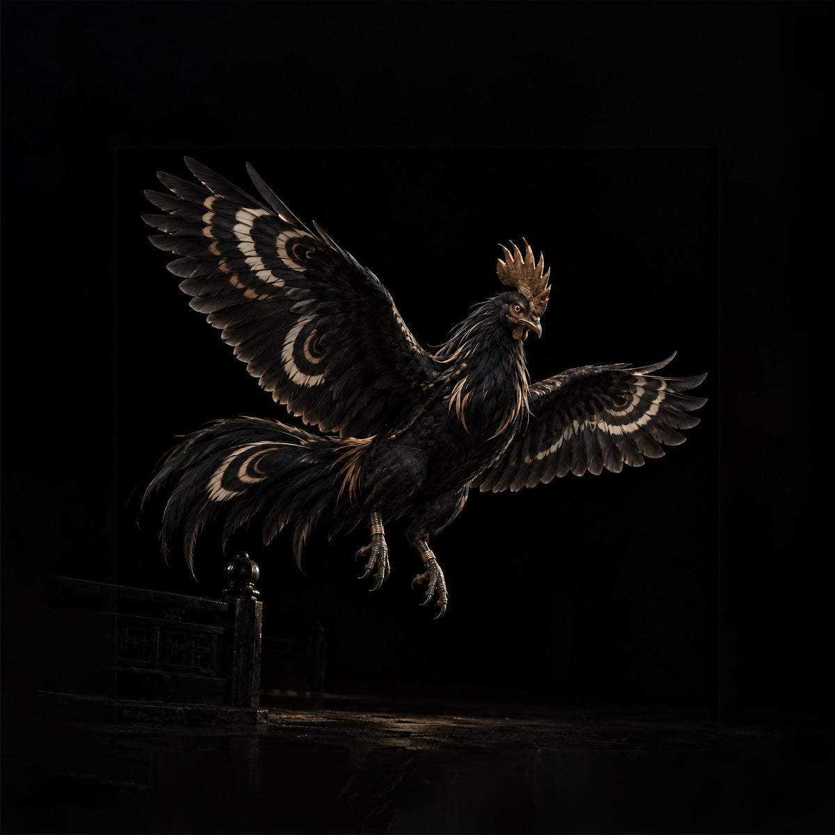 Chongming: The Double-Pupiled Bird That Guards the Door