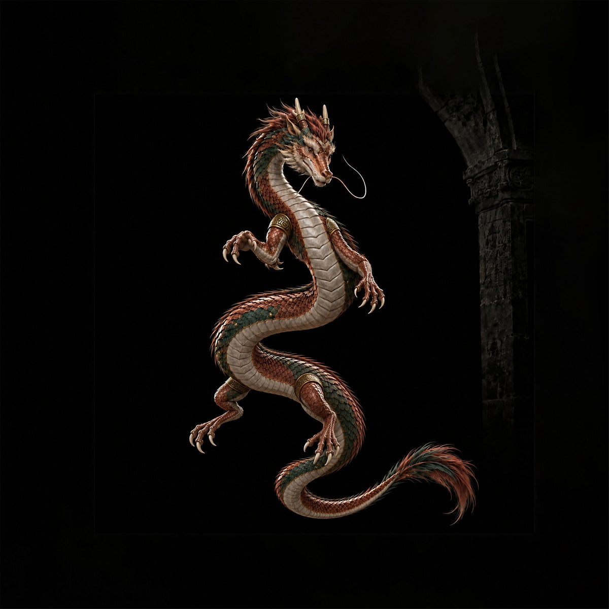 Qiulong: The Coiling Dragon in Motion