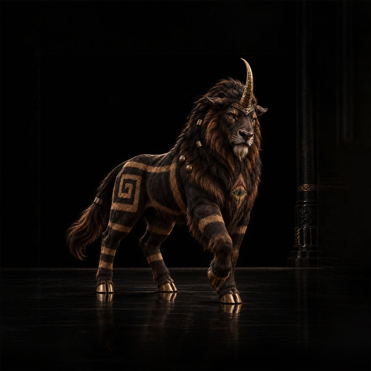 Xiezhi: The Horned Judge Who Distinguishes Right from Wrong