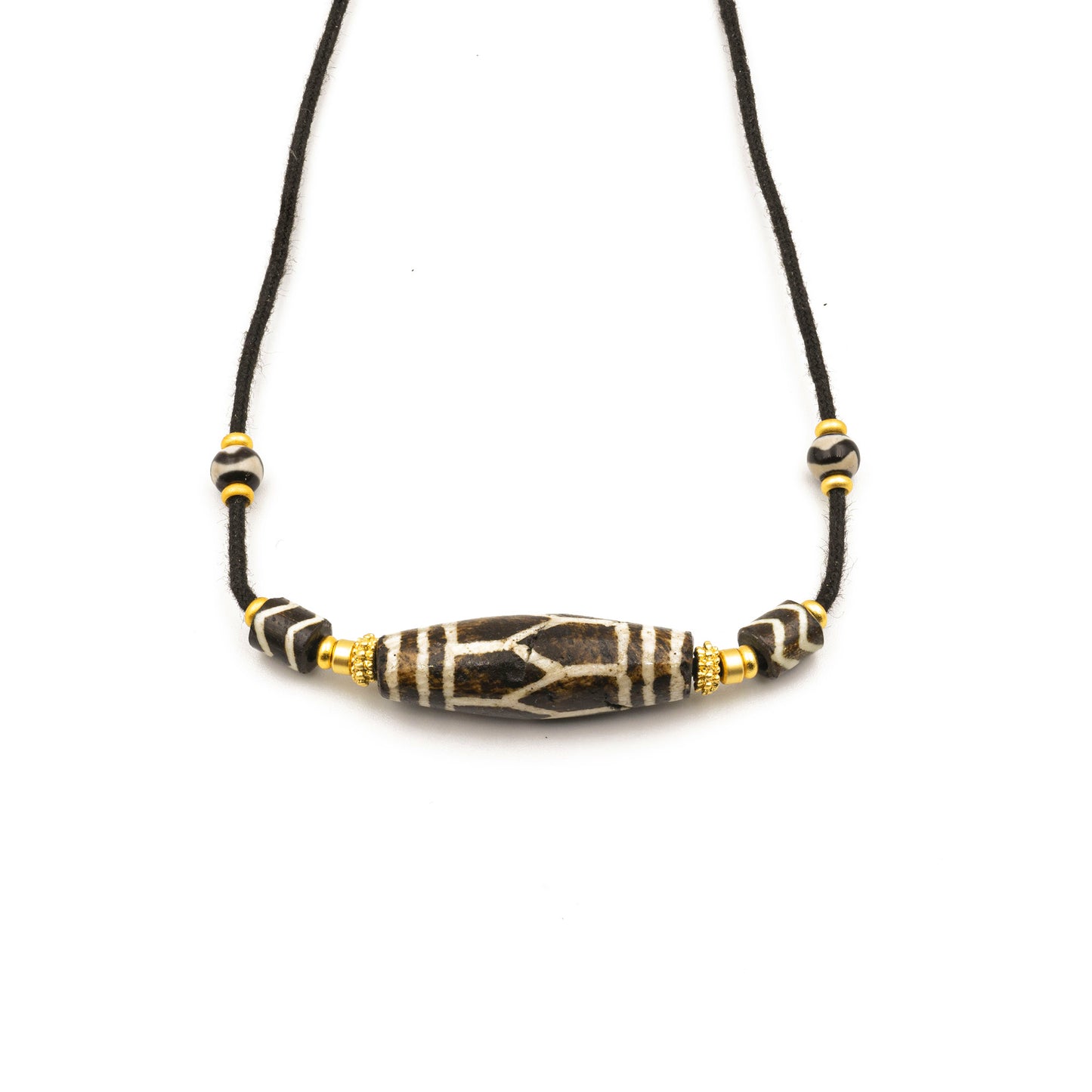 Pondicherry Petrified Wood Necklace – Ancient Energy Grounding Jewelry (50 Million Years Old) - jambhala＆jewelry