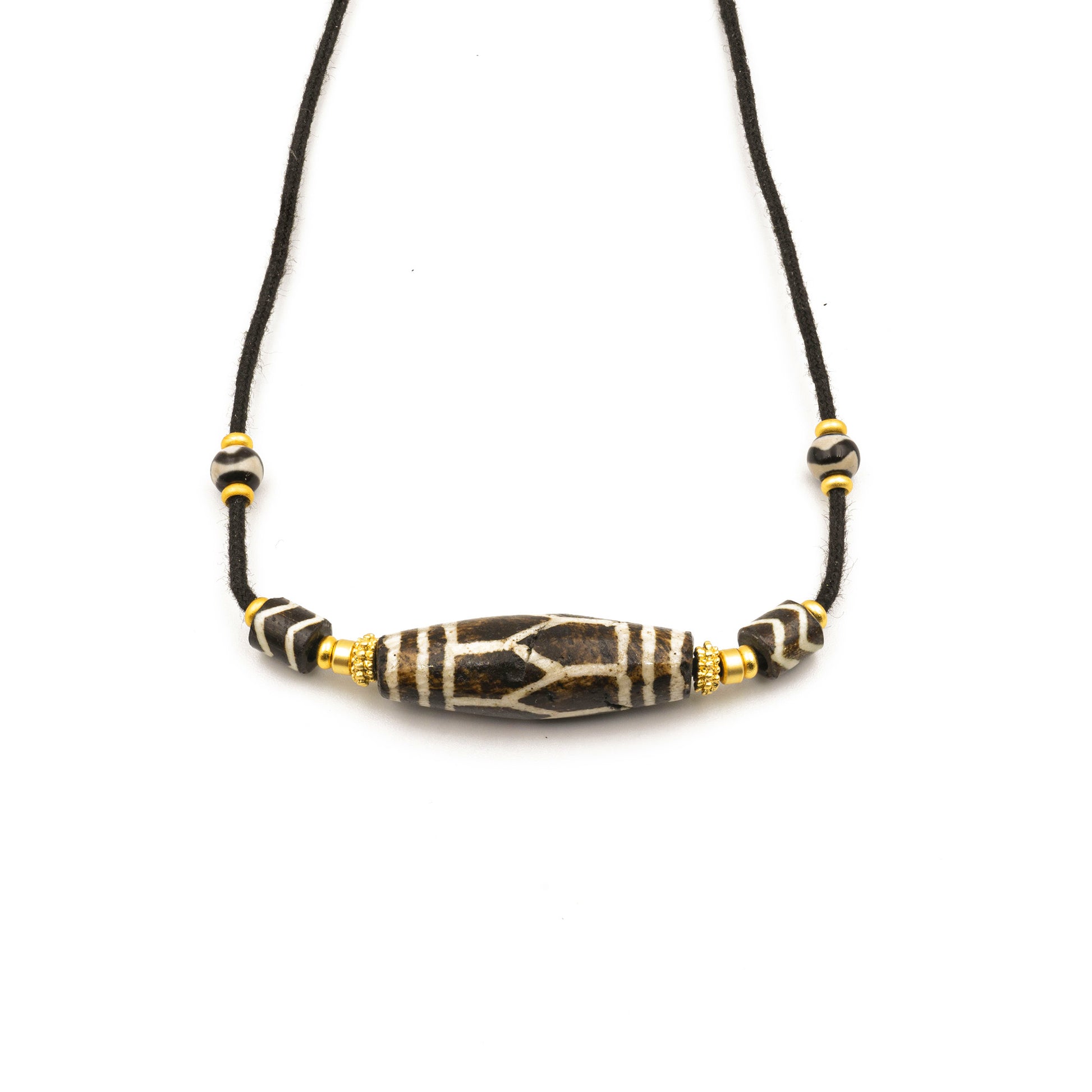 Pondicherry Petrified Wood Necklace – Ancient Energy Grounding Jewelry (50 Million Years Old) - jambhala＆jewelry
