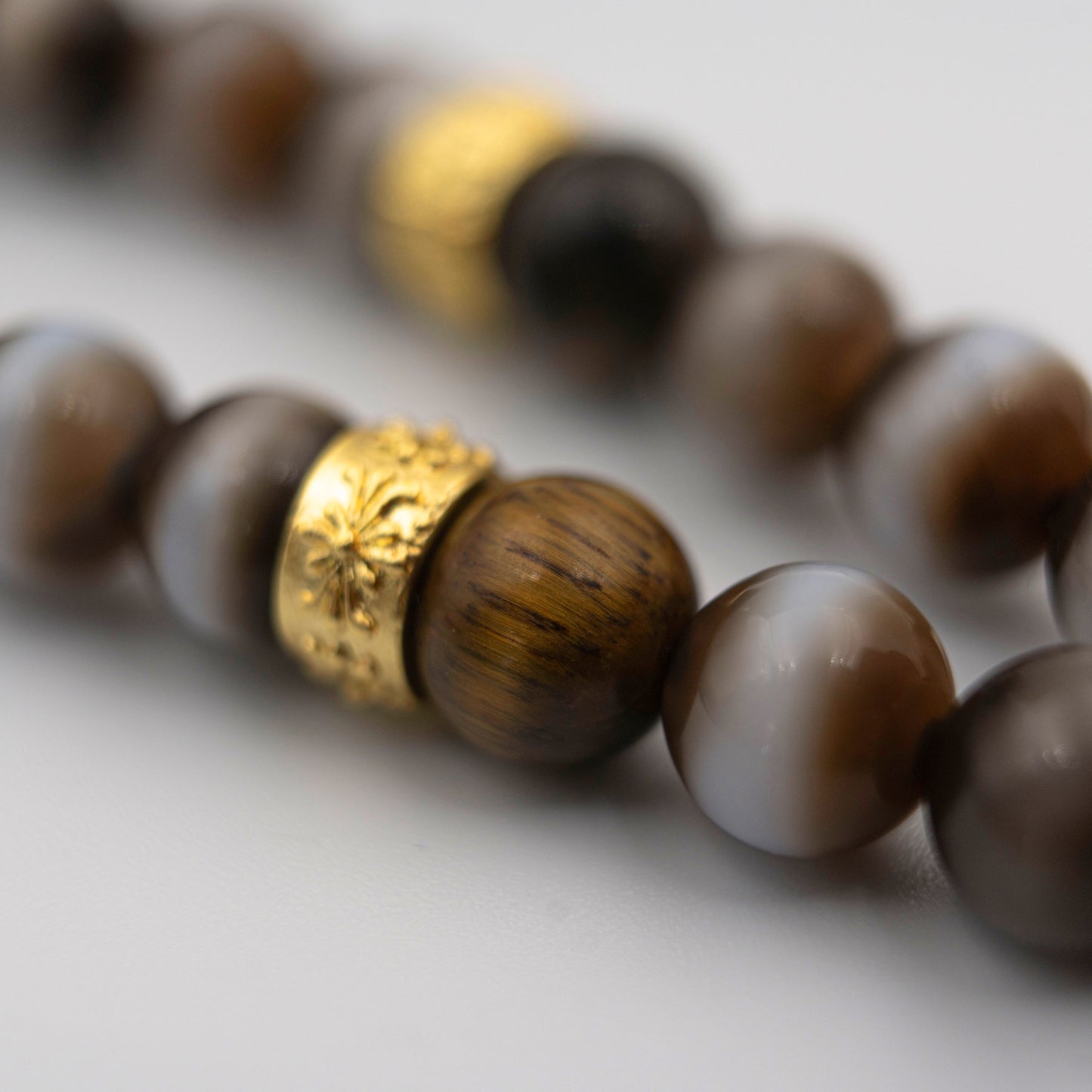 Energy Protection Tiger Eye Stone Bracelet - Handcrafted Spiritual Jewelry for Courage & Balance - jambhala＆jewelry