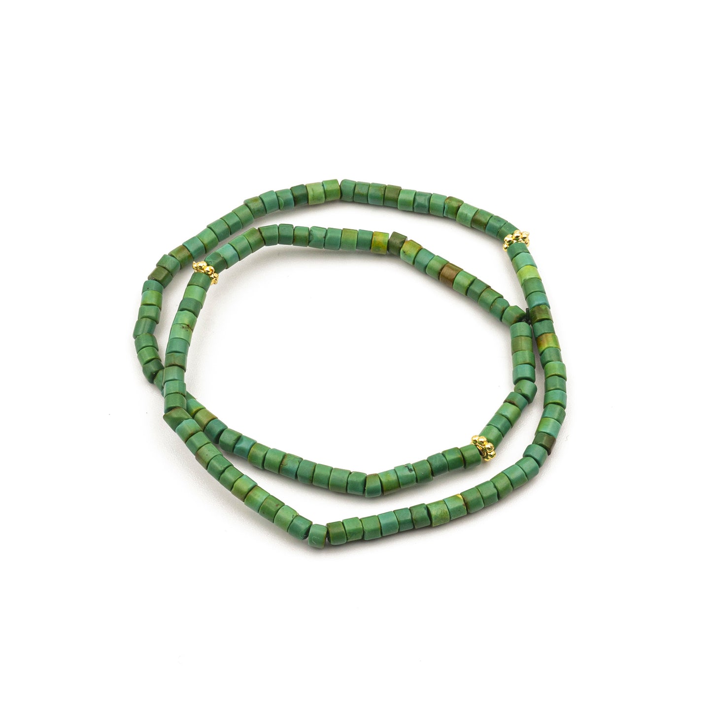 Turquoise Multi-Layer Spiritual Bracelet – Energy-Charged Jewelry for Balance & Protection - jambhala＆jewelry