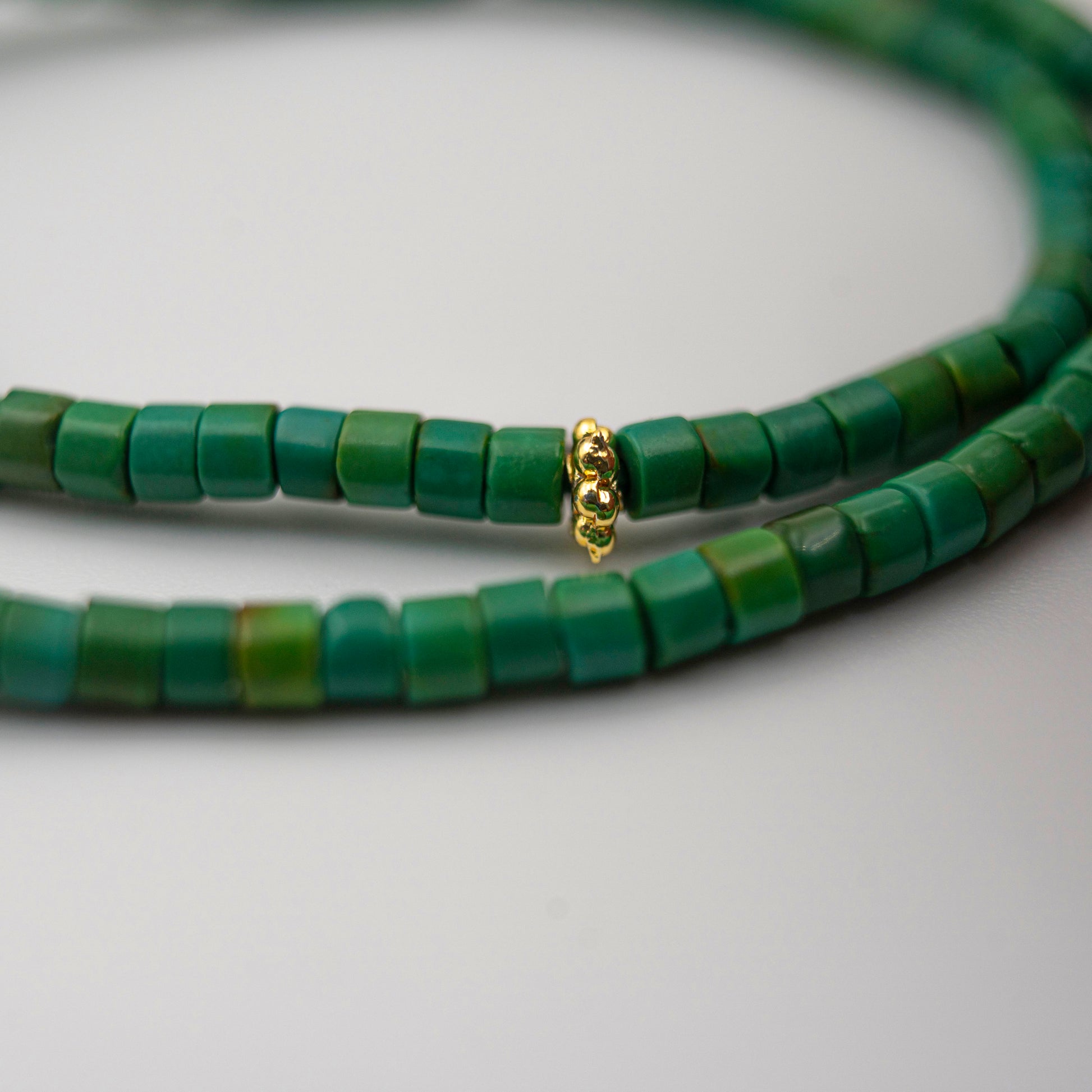 Turquoise Multi-Layer Spiritual Bracelet – Energy-Charged Jewelry for Balance & Protection - jambhala＆jewelry